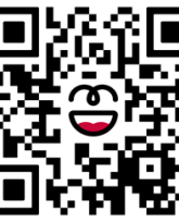 Hay! branded QR code